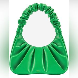 JE PEI trendy green shoulder bag